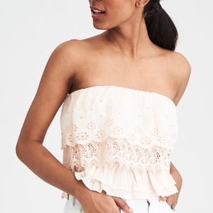 NWOT American Eagle overlay tube top